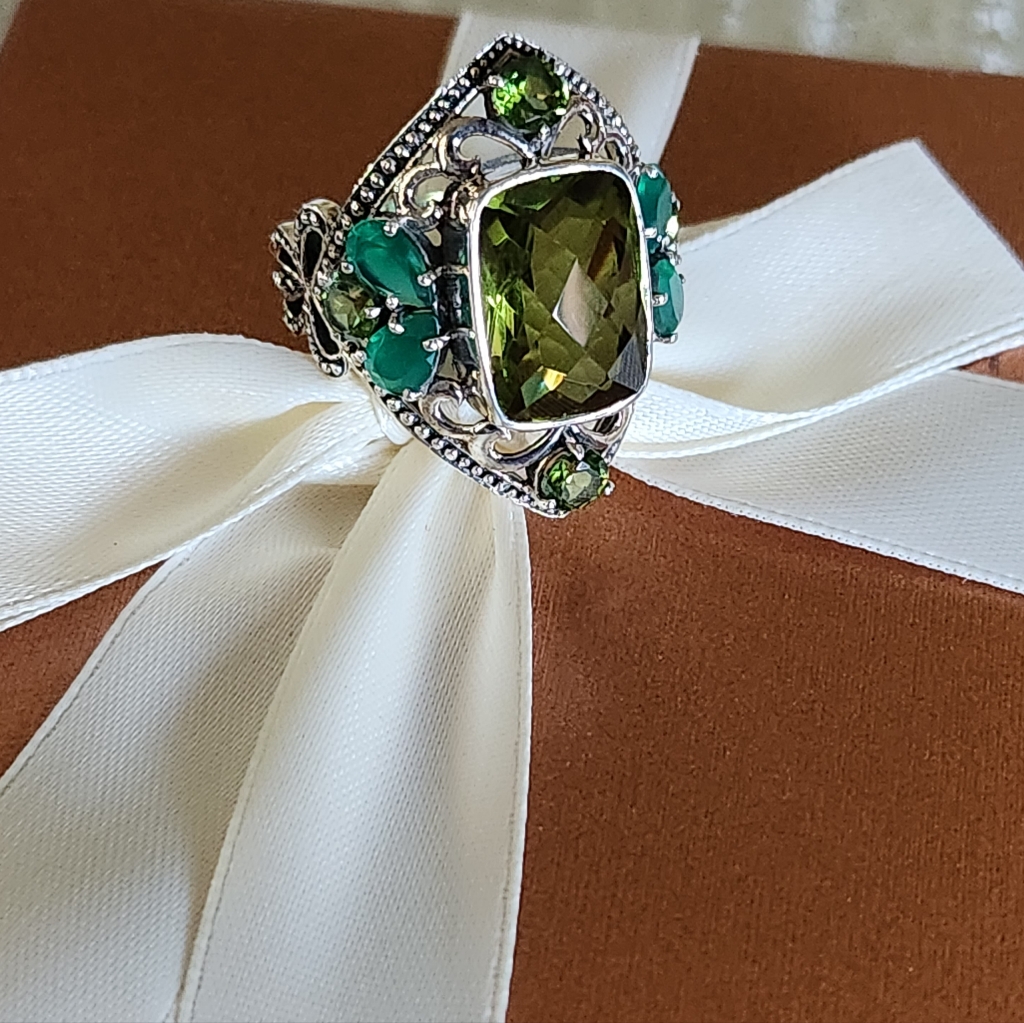 Sterling Silver 925 Nicky Butler Designer Chalcedony Quartz Nb Ring Nwt Size 7 89$